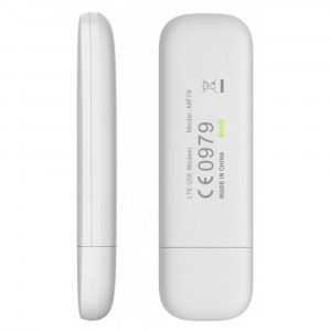 Модем ZTE MF79U 3G 4G LTE USB із вбудованим Wi-Fi роутером White. Photo 2