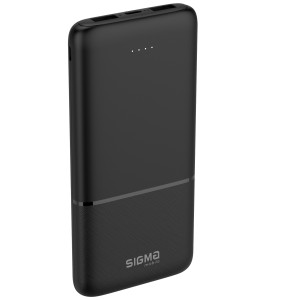 Повербанк Sigma X-power 10W 10000mAh LED Black (SI10A1)