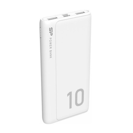 Повербанк Silicon Power GP15 10000mAh 2xUSB Type-C White (SP10KMAPBKGP150W)