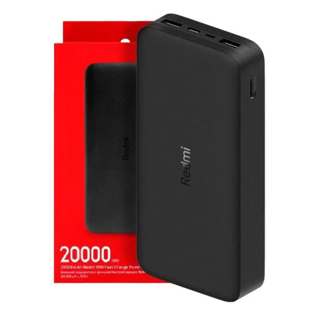 Павербанк Xiaomi Redmi Power Bank 20000 mAh 18W Fast Charger Black VXN4304GL