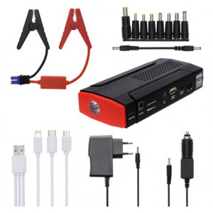 Пусковое устройство 4smarts Jump Starter Power Bank Ignition 13800mAh with Torch Black/Red EU. Photo 3